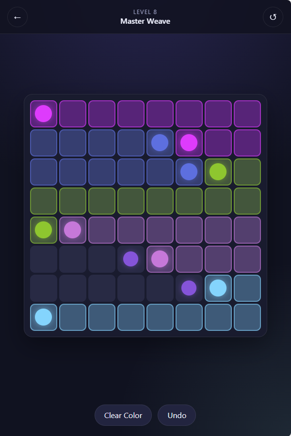 Play ChromaWeft Flow Logic Game